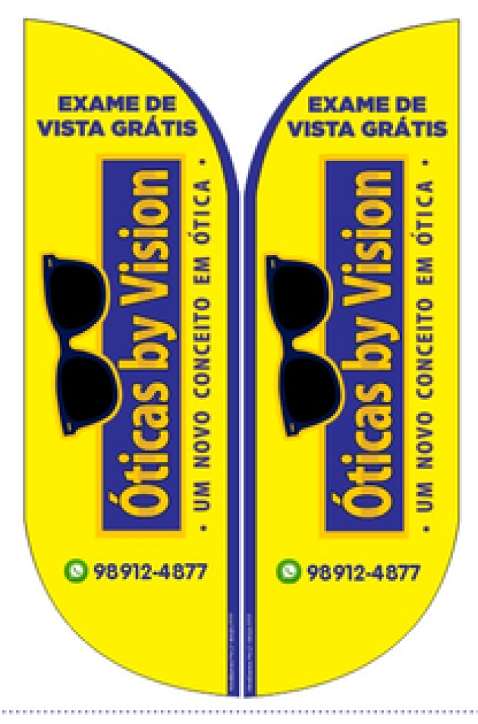 Wind Banner RJ  Para Òticas no Rio By Vision