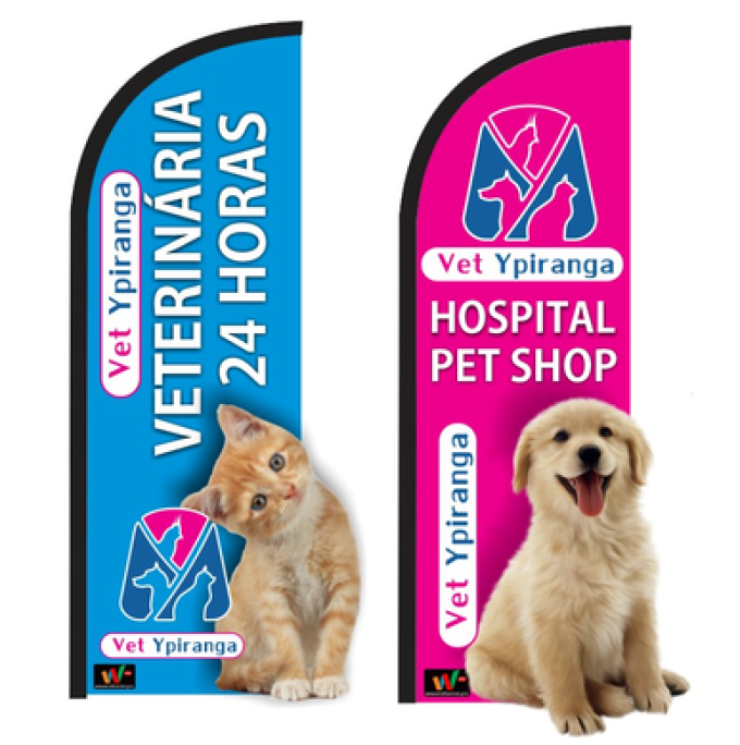 Wind Banner RJ  ou s  Pet Shop Vet Ipiranga