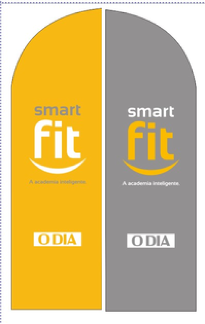 Wind Banner RJ   para  Academias Smart Fit