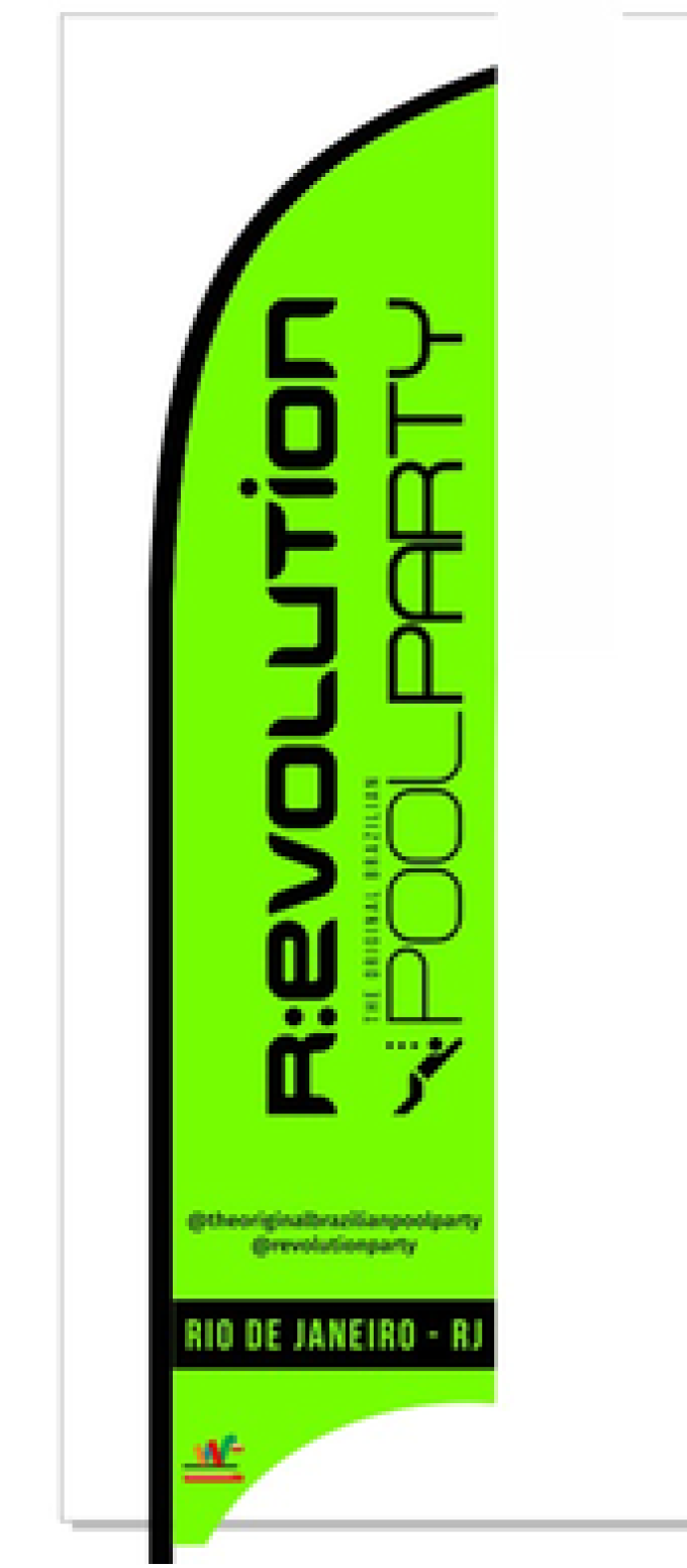 Wind Banner RJ  para Eventos Revolution