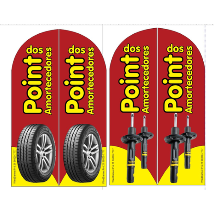 Wind Banner RJ  Acessórios para Veículos Point dos Amortecedores