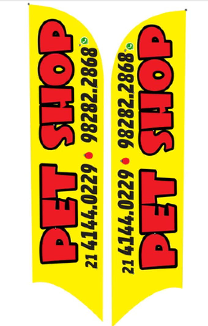 Wind Banner RJ  Petshop