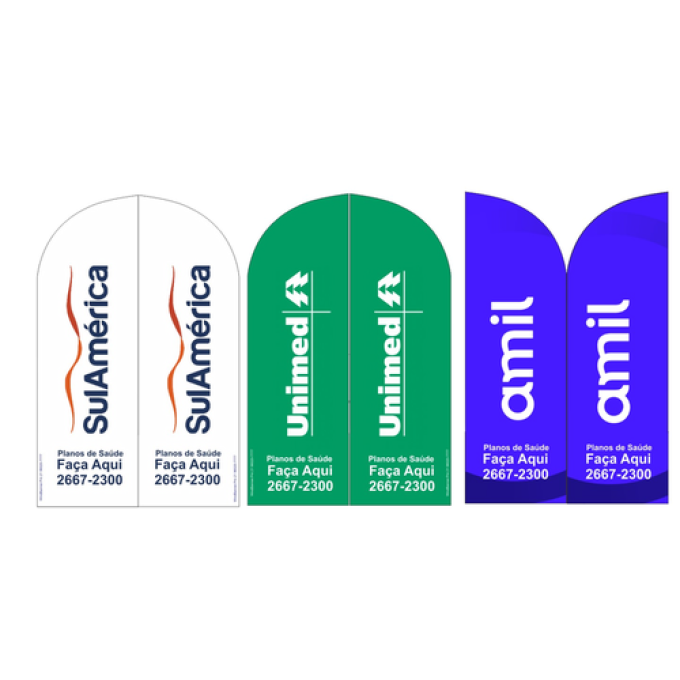 Wind Banner RJ s para Corretores Amil -Unimed e Sul América Agile Seguros