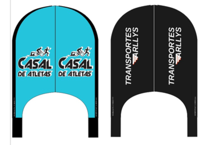 Wind Banner RJ  Casal de Atletas e Transportes Arllys