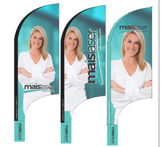 Wind Banner RJ  Mais Laser by Ana Hickmann