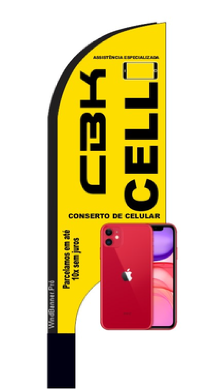 Wind Banner RJ  para Conserto de Celular CBK Cell