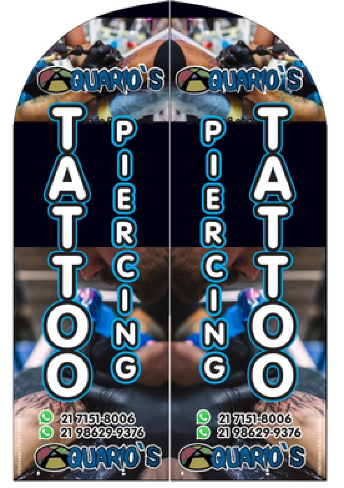 Wind Banner RJ s Aquario´s Tattoo