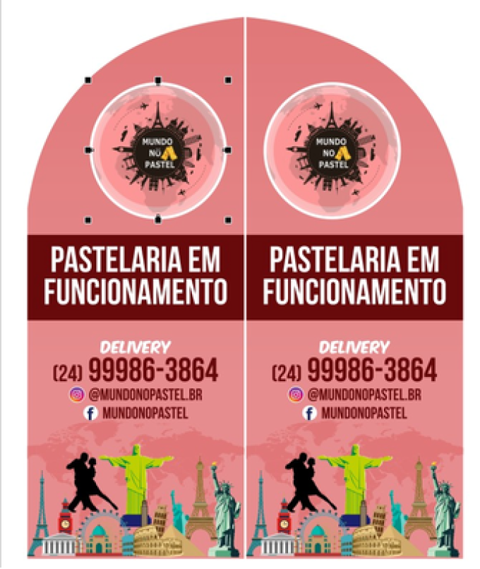 Wind Banner RJ  Mundo dos Pasteis