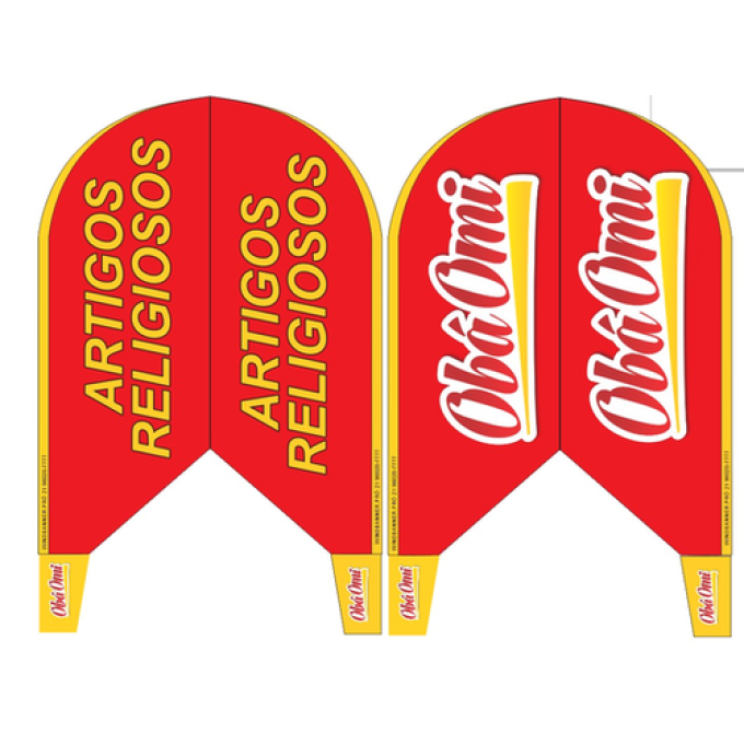 Wind Banner RJ  para Artigos Religiosos Obá Omi
