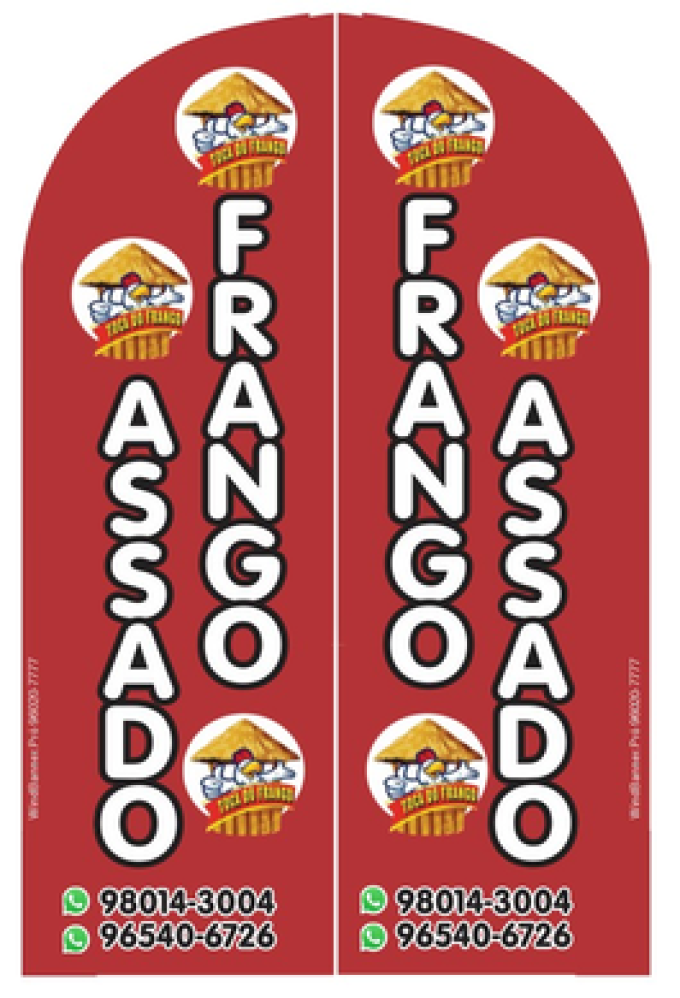 Wind Banner RJ  Frango Assado Toca do Frango