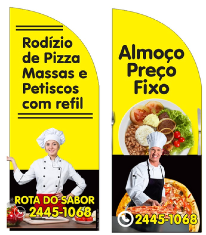 Wind Banner RJ  Almoço Roto do Sabor