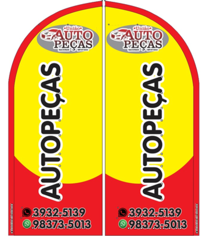 Wind Banner RJ  para Auto Peças União