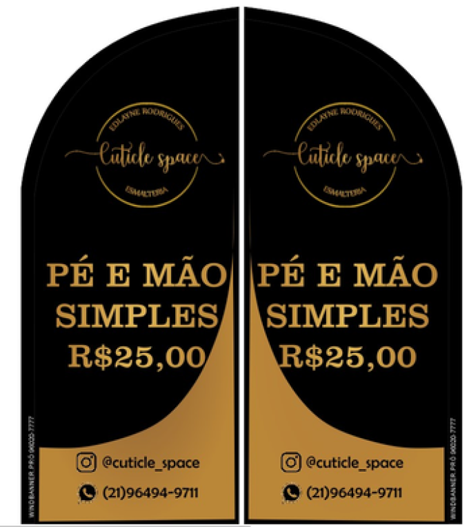 Wind Banner RJ  Cuticle Space Esmalteria