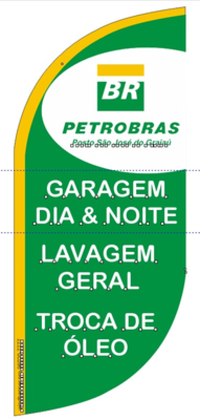 Wind Banner RJ  Posto BR