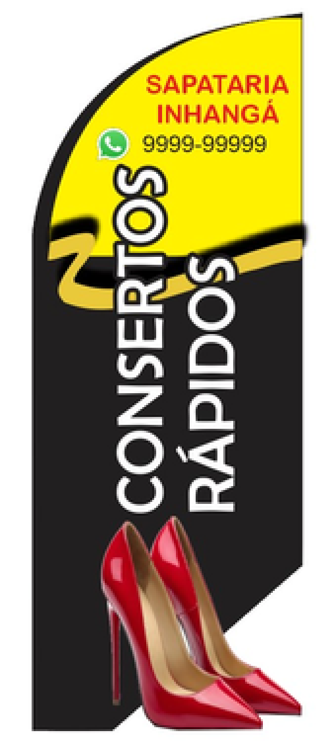 Wind Banner RJ  Sapataria Inhangá