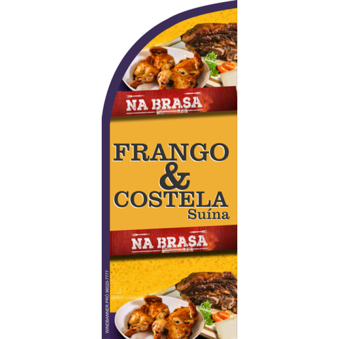 Wind Banner RJ  Frango e Costela na Brasa