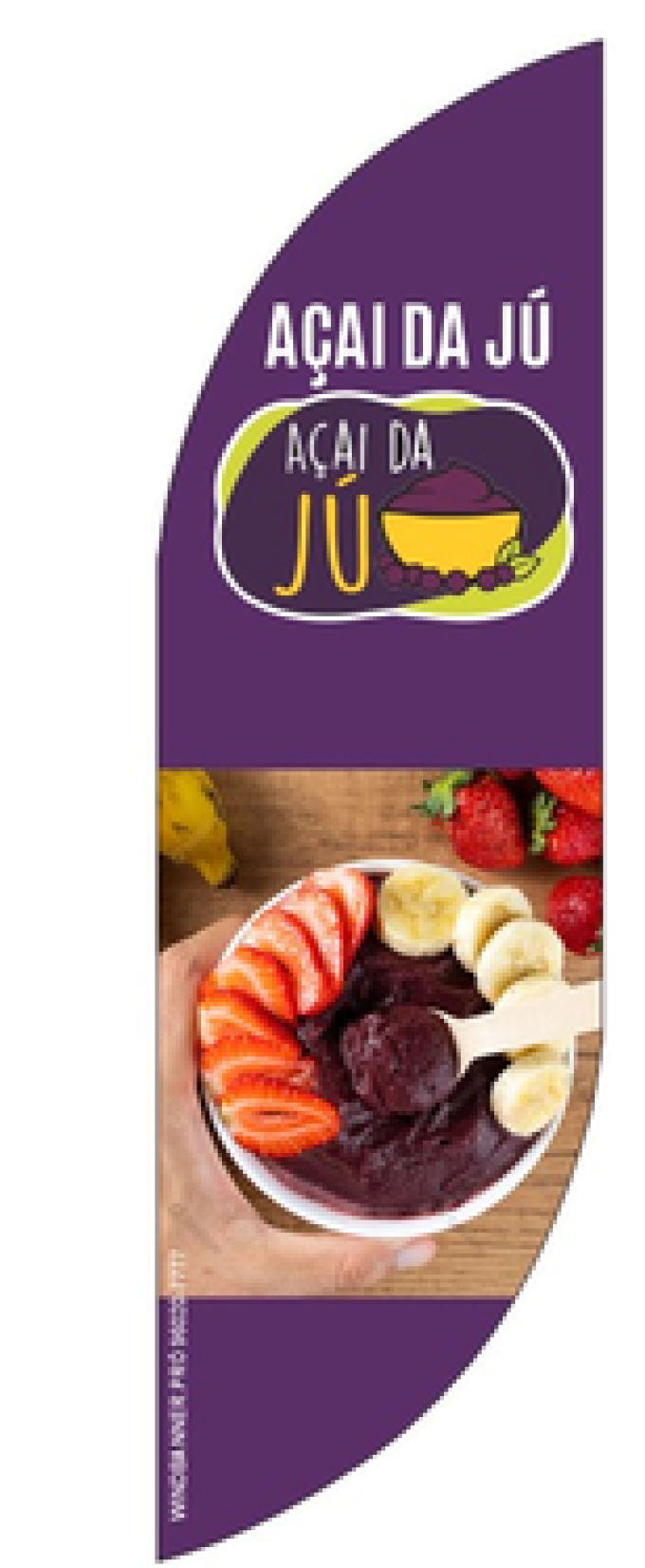 Wind Banner RJ  Açaí da Jú