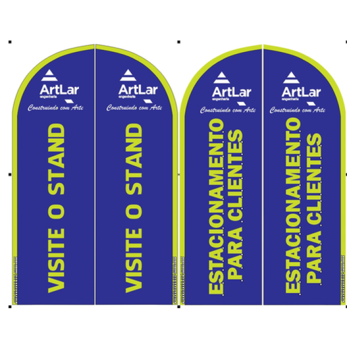 Wind Banner RJ  Art Lar Engenharia