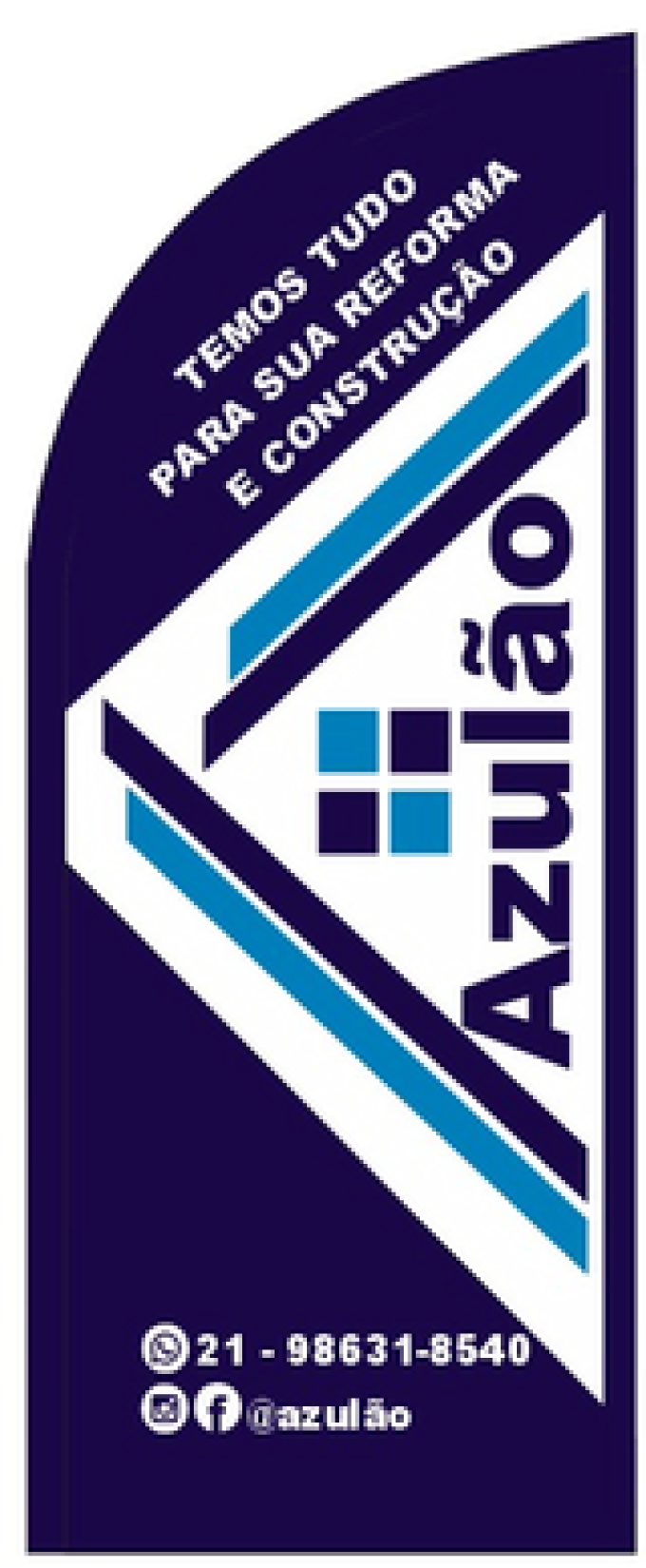 Wind Banner RJ  Para Material de Construção Azulão