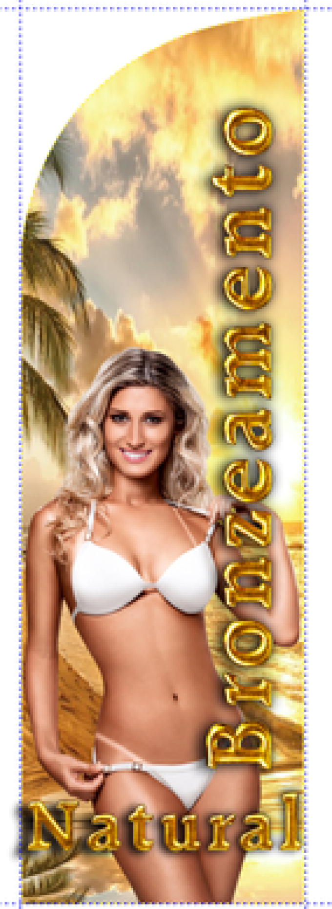 Wind Banner RJ  Bronzeamento Natural