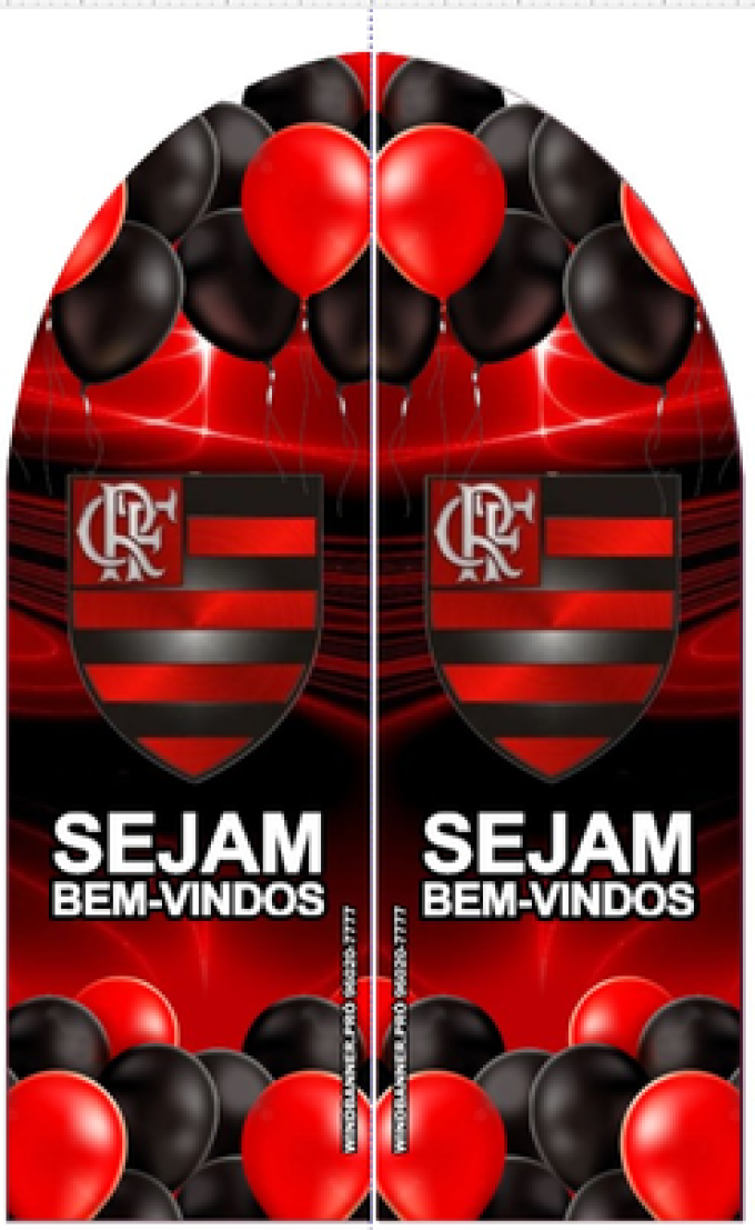 Wind Banner RJ  Flamengo