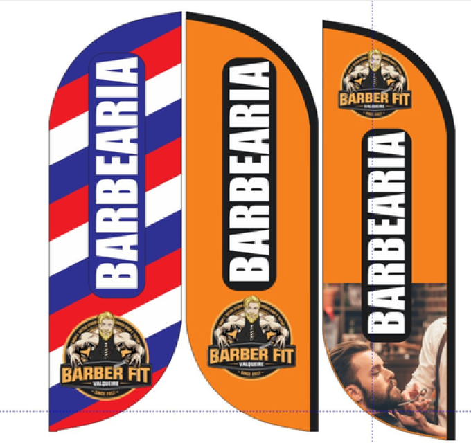 Wind Banner RJ  Barber Fit
