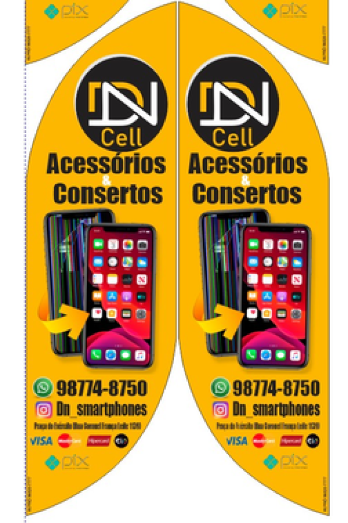 Wind Banner RJ  Conserto de Celular DN Cell
