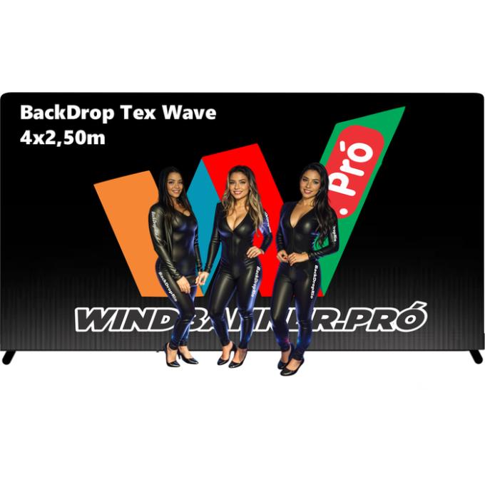 Backdrop Tex Wave Aluguel 4x2,50m