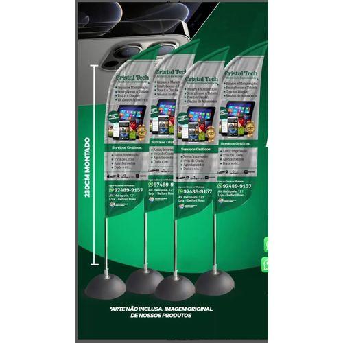 Wind Banner Pena Fina 4 Unidades