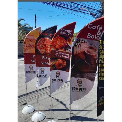 Wind Banner Pena Fina 4 Unidades