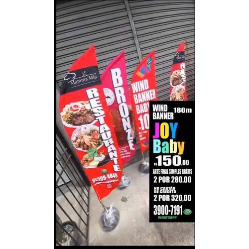 Wind Banner Joy Baby 1,80mts