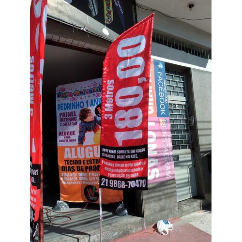 3 WIND BANNERS 3 METROS SUPER OFERTA LIMITADA