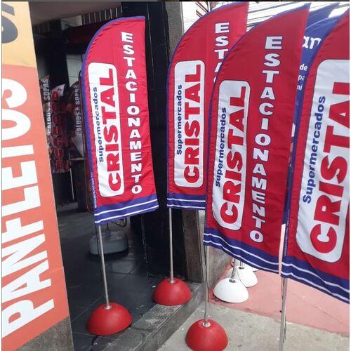 3 UNIDADES  | WIND BANNER 2,30 METROS SUPER OFERTA LIMITADA