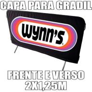 CAPA GRADE DE PROTEÇÃO 2,0X1,25m FRENTE E VERSO