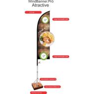 Wind Banner Led 4.5mts