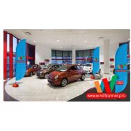 Wind Banner Base Resinada Epóxi  3 metros