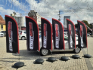 Wind Banner RJ  3D Largura 70cm Altura 2,5mts