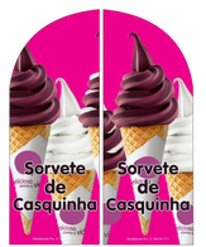 Wind Banner RJ  Sorvete Casquinha