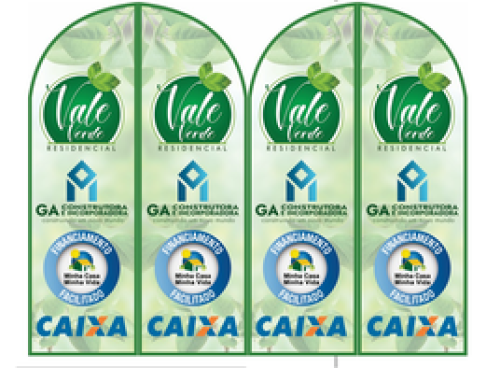 Wind Banner RJ  para Empreendimentos Imobiliários Vale Verde