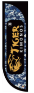 Wind Banner RJ  para Uniformes e Kimonos Tiger