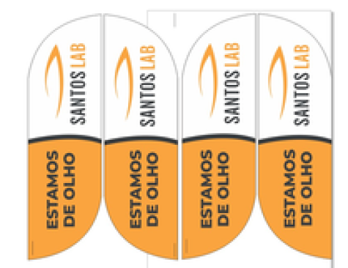 Wind Banner RJ  para Clinicas Santos Labs
