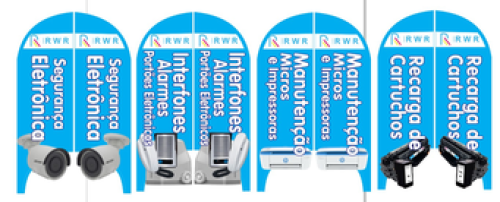 Wind Banner RJ  ou s Para loja de informática RWR