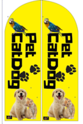 Wind Banner RJ  para Pet Shop Pet CatDog
