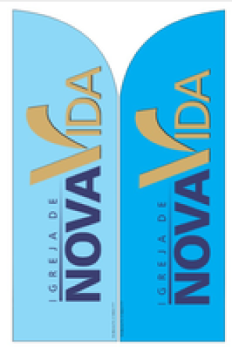 Wind Banner RJ  para Igrejas Nova Vida