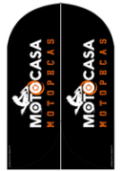 Wind Banner RJ  para loja de moto peças MotoCasa