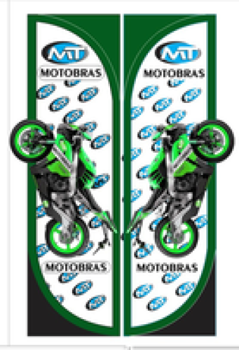 Wind Banner RJ   para Moto Peças MotoBras