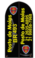 Wind Banner RJ  para Posto de Molas BR 493