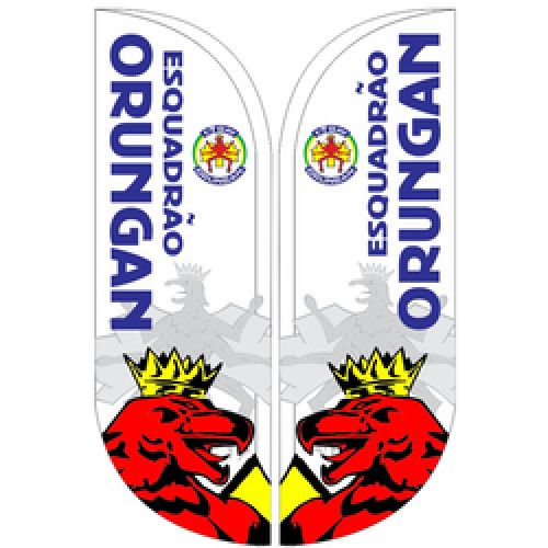Wind Banner RJ s Esquadrão Orungan FAB
