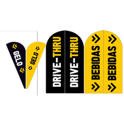 Wind Banner RJ  Depósito de Bebidas Drive Thru