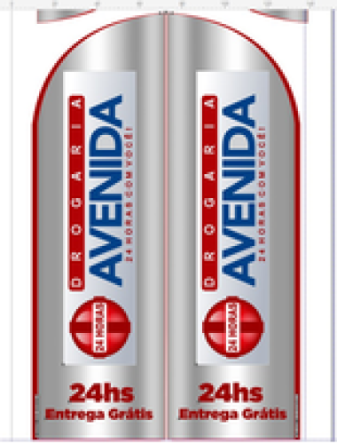 Wind Banner RJ  para farmácia Drogaria Almeida